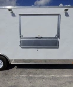 8.5' x 18' White Event Catering Concession Food Trailer 30 8.5' x 18' White Event Catering Concession Food Trailer -Cheap Concession Trailers Shop p1180422