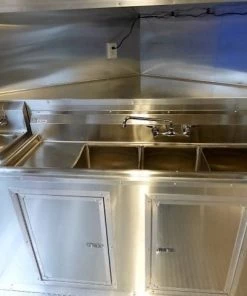 8.5' x 18' White Catering Event Concession Food Trailer With Appliances 26 8.5' x 18' White Catering Event Concession Food Trailer With Appliances -Cheap Concession Trailers Shop p1180444 1