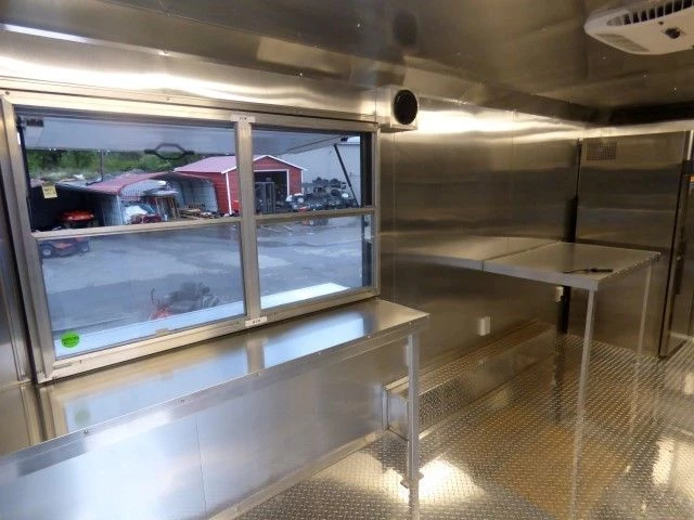 8.5' x 18' White Catering Event Concession Food Trailer With Appliances 20 8.5' x 18' White Catering Event Concession Food Trailer With Appliances - Image 20