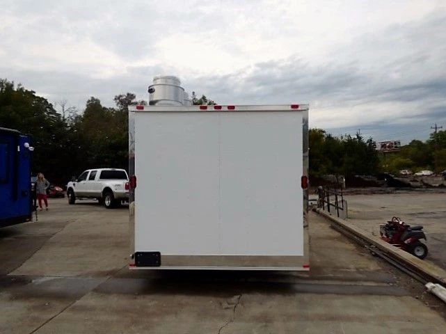 8.5' x 18' White Catering Event Concession Food Trailer With Appliances 18 8.5' x 18' White Catering Event Concession Food Trailer With Appliances - Image 18