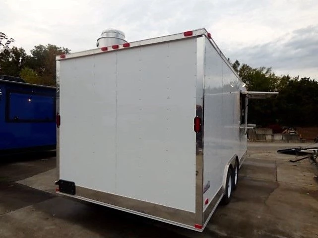 8.5' x 18' White Catering Event Concession Food Trailer With Appliances 17 8.5' x 18' White Catering Event Concession Food Trailer With Appliances - Image 17