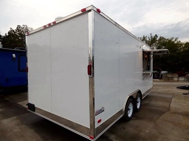 8.5' x 18' White Catering Event Concession Food Trailer With Appliances 23 8.5' x 18' White Catering Event Concession Food Trailer With Appliances - Image 23