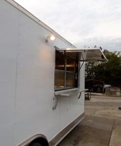 8.5' x 18' White Catering Event Concession Food Trailer With Appliances 27 8.5' x 18' White Catering Event Concession Food Trailer With Appliances -Cheap Concession Trailers Shop p1180463 1