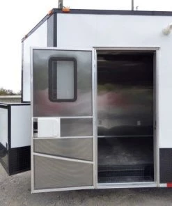 8.5' x 28' White Catering Event Trailer Concession Food Trailer -Cheap Concession Trailers Shop p1190135
