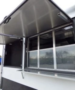 8.5' x 28' White Catering Event Trailer Concession Food Trailer -Cheap Concession Trailers Shop p1190145