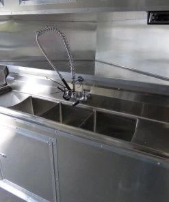 8.5' x 28' White Catering Event Trailer Concession Food Trailer -Cheap Concession Trailers Shop p1190151