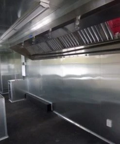 8.5' x 28' White Catering Event Trailer Concession Food Trailer -Cheap Concession Trailers Shop p1190153