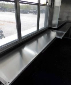 8.5' x 28' White Catering Event Trailer Concession Food Trailer -Cheap Concession Trailers Shop p1190157