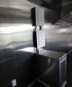 8.5' x 28' White Catering Event Trailer Concession Food Trailer -Cheap Concession Trailers Shop p1190158