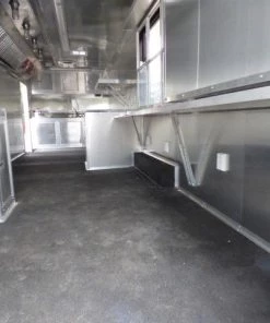 8.5' x 28' White Catering Event Trailer Concession Food Trailer -Cheap Concession Trailers Shop p1190163