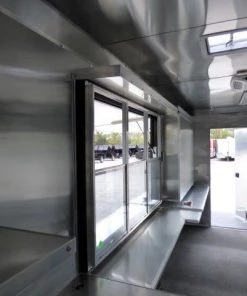 8.5' x 28' White Catering Event Trailer Concession Food Trailer -Cheap Concession Trailers Shop p1190169