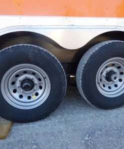 8.5' x 20' Orange Custom Event Catering Concession Food Trailer -Cheap Concession Trailers Shop p1190185 1