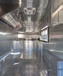 8.5' x 20' Orange Custom Event Catering Concession Food Trailer -Cheap Concession Trailers Shop p1190194 1