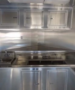 8.5' x 20' Orange Custom Event Catering Concession Food Trailer -Cheap Concession Trailers Shop p1190198 1