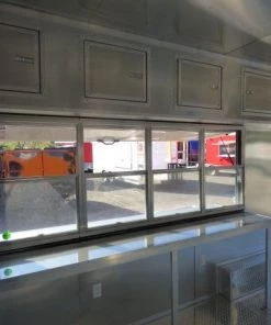 8.5' x 20' Orange Custom Event Catering Concession Food Trailer -Cheap Concession Trailers Shop p1190199 1