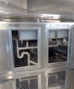 8.5' x 20' Orange Custom Event Catering Concession Food Trailer -Cheap Concession Trailers Shop p1190203 1