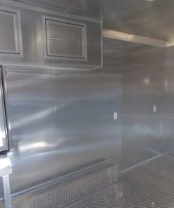 8.5' x 20' Orange Custom Event Catering Concession Food Trailer -Cheap Concession Trailers Shop p1190206 1