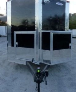 8.5' x 18' Concession Trailer Black Catering Event -Cheap Concession Trailers Shop p1190232