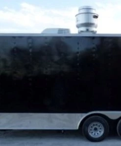 8.5' x 18' Concession Trailer Black Catering Event -Cheap Concession Trailers Shop p1190235