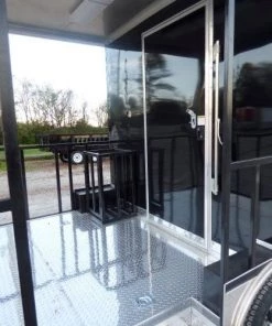 8.5' x 18' Concession Trailer Black Catering Event -Cheap Concession Trailers Shop p1190246