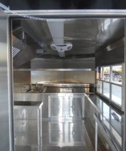 8.5' x 18' Concession Trailer Black Catering Event -Cheap Concession Trailers Shop p1190247