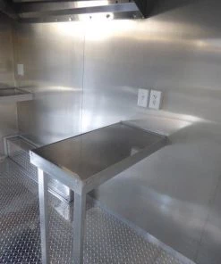 8.5' x 18' Concession Trailer Black Catering Event -Cheap Concession Trailers Shop p1190256