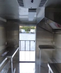 8.5' x 18' Concession Trailer Black Catering Event -Cheap Concession Trailers Shop p1190259