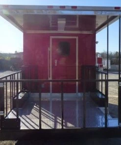 8.5' X 20' Red BBQ Event Catering Concession Food Trailer 31 8.5' X 20' Red BBQ Event Catering Concession Food Trailer -Cheap Concession Trailers Shop p1190271