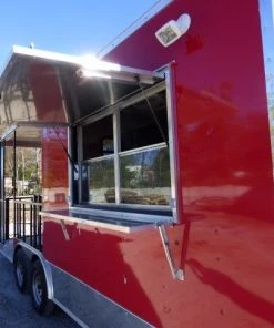 8.5' X 20' Red BBQ Event Catering Concession Food Trailer 55 8.5' X 20' Red BBQ Event Catering Concession Food Trailer -Cheap Concession Trailers Shop p1190278