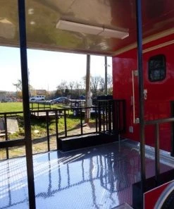 8.5' X 20' Red BBQ Event Catering Concession Food Trailer 53 8.5' X 20' Red BBQ Event Catering Concession Food Trailer -Cheap Concession Trailers Shop p1190279