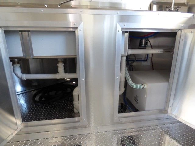 8.5' X 20' Red BBQ Event Catering Concession Food Trailer 14 8.5' X 20' Red BBQ Event Catering Concession Food Trailer - Image 14