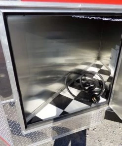 8.5' x 28' Concession Food Trailer Red Catering Event -Cheap Concession Trailers Shop p1190392