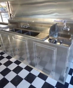 8.5' x 28' Concession Food Trailer Red Catering Event -Cheap Concession Trailers Shop p1190395