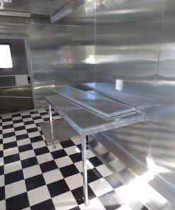 8.5' x 28' Concession Food Trailer Red Catering Event -Cheap Concession Trailers Shop p1190405