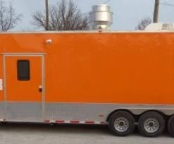 8.5' x 48' Orange Concession Food Catering Event Trailer 89 8.5' x 48' Orange Concession Food Catering Event Trailer -Cheap Concession Trailers Shop p1190451