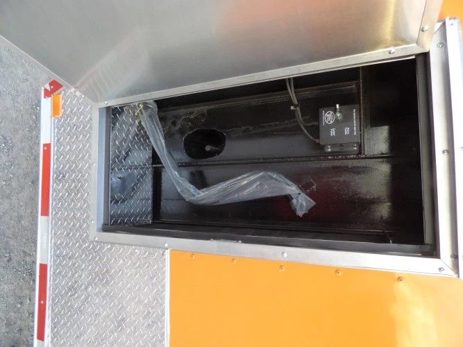 8.5' x 48' Orange Concession Food Catering Event Trailer 48 8.5' x 48' Orange Concession Food Catering Event Trailer - Image 48