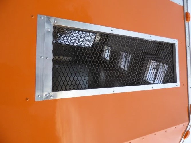 8.5' x 48' Orange Concession Food Catering Event Trailer 7 8.5' x 48' Orange Concession Food Catering Event Trailer - Image 7