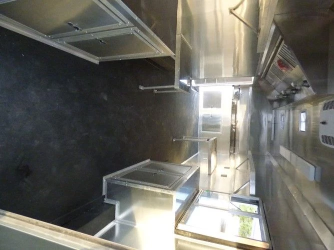 8.5' x 48' Orange Concession Food Catering Event Trailer 45 8.5' x 48' Orange Concession Food Catering Event Trailer - Image 45