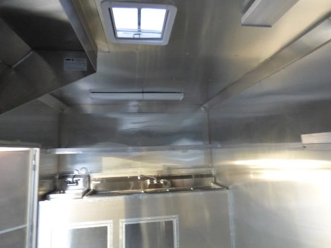 8.5' x 48' Orange Concession Food Catering Event Trailer 32 8.5' x 48' Orange Concession Food Catering Event Trailer - Image 32