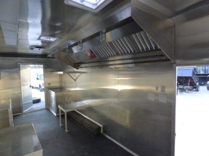 8.5' x 48' Orange Concession Food Catering Event Trailer 41 8.5' x 48' Orange Concession Food Catering Event Trailer - Image 41