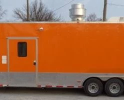 8.5' x 48' Orange Concession Food Catering Event Trailer 104 8.5' x 48' Orange Concession Food Catering Event Trailer -Cheap Concession Trailers Shop p1190479