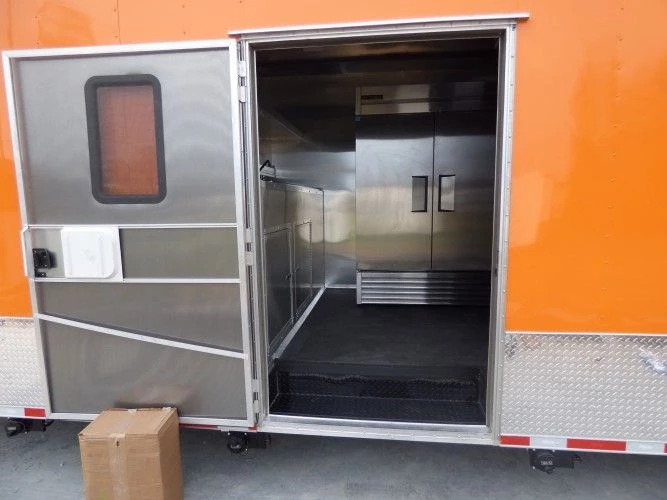 8.5' x 48' Orange Concession Food Catering Event Trailer 14 8.5' x 48' Orange Concession Food Catering Event Trailer - Image 14