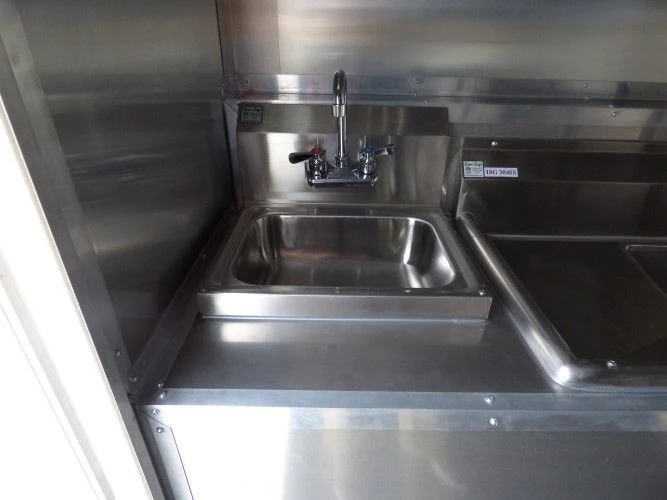 8.5' x 48' Orange Concession Food Catering Event Trailer 55 8.5' x 48' Orange Concession Food Catering Event Trailer - Image 55