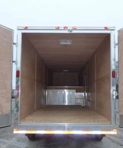 Concession Trailer 8.5' x 30 Black Gooseneck Event Trailer -Cheap Concession Trailers Shop p1190790