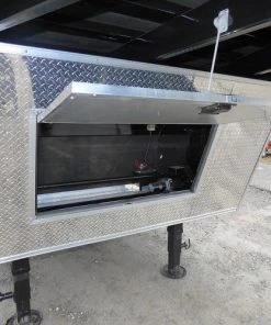 Concession Trailer 8.5' x 30 Black Gooseneck Event Trailer -Cheap Concession Trailers Shop p1190794