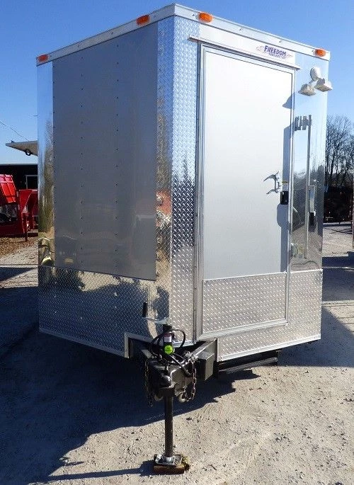 8.5' x 24' Concession Food Trailer Silver Frost BBQ Event Catering 14 8.5' x 24' Concession Food Trailer Silver Frost BBQ Event Catering - Image 14