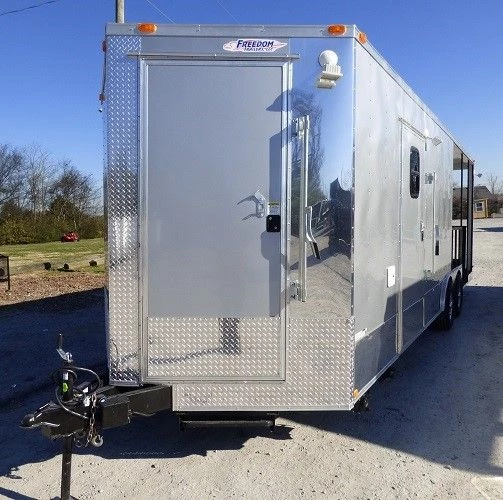 8.5' x 24' Concession Food Trailer Silver Frost BBQ Event Catering 24 8.5' x 24' Concession Food Trailer Silver Frost BBQ Event Catering - Image 24