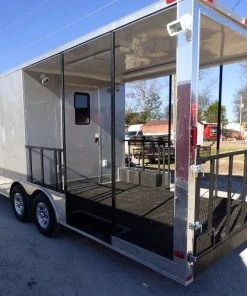 8.5' x 24' Concession Food Trailer Silver Frost BBQ Event Catering 31 8.5' x 24' Concession Food Trailer Silver Frost BBQ Event Catering -Cheap Concession Trailers Shop p1190999