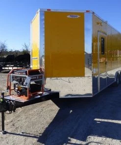 8.5' x 22' Yellow Concession Food Trailer -Cheap Concession Trailers Shop p1200152