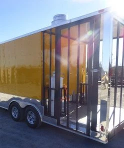 8.5' x 22' Yellow Concession Food Trailer -Cheap Concession Trailers Shop p1200155